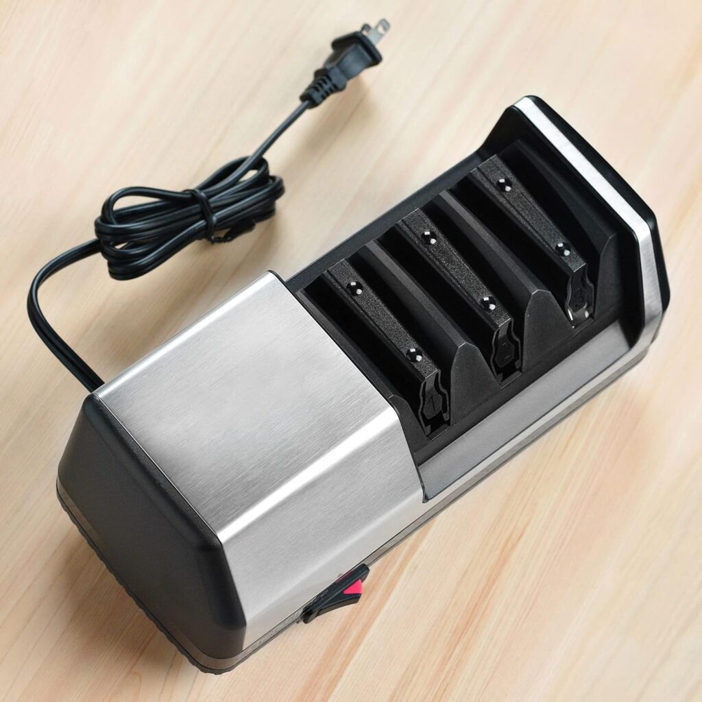 Chefs Choice Model 151 Universal Electric Knife Sharpener, Stainless Steel