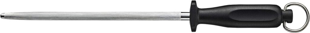 HENCKELS Classic Precision Razor-Sharp 10-inch Honing Steel, German Engineered Informed by 100+ Years of Mastery