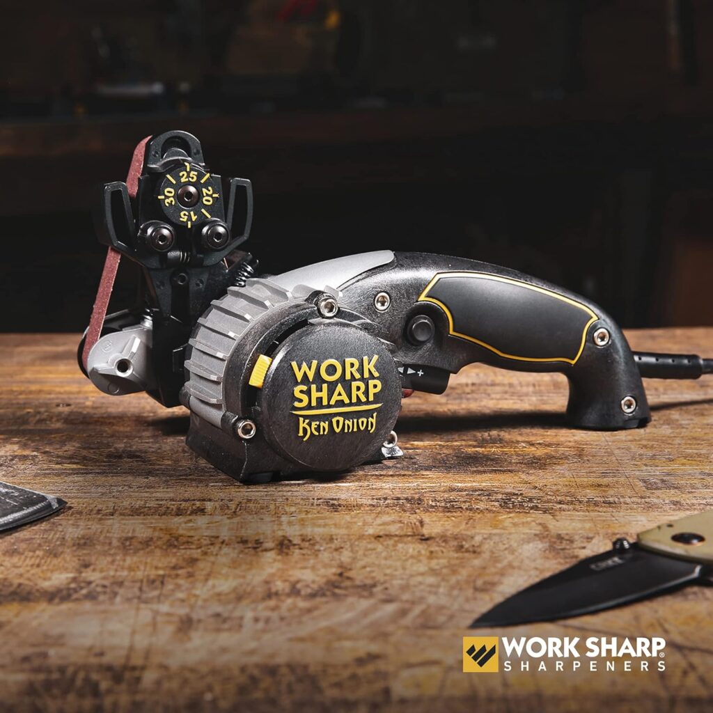 Work Sharp Ken Onion Knife Sharpener Tool - Adjustable Knife Sharpening System