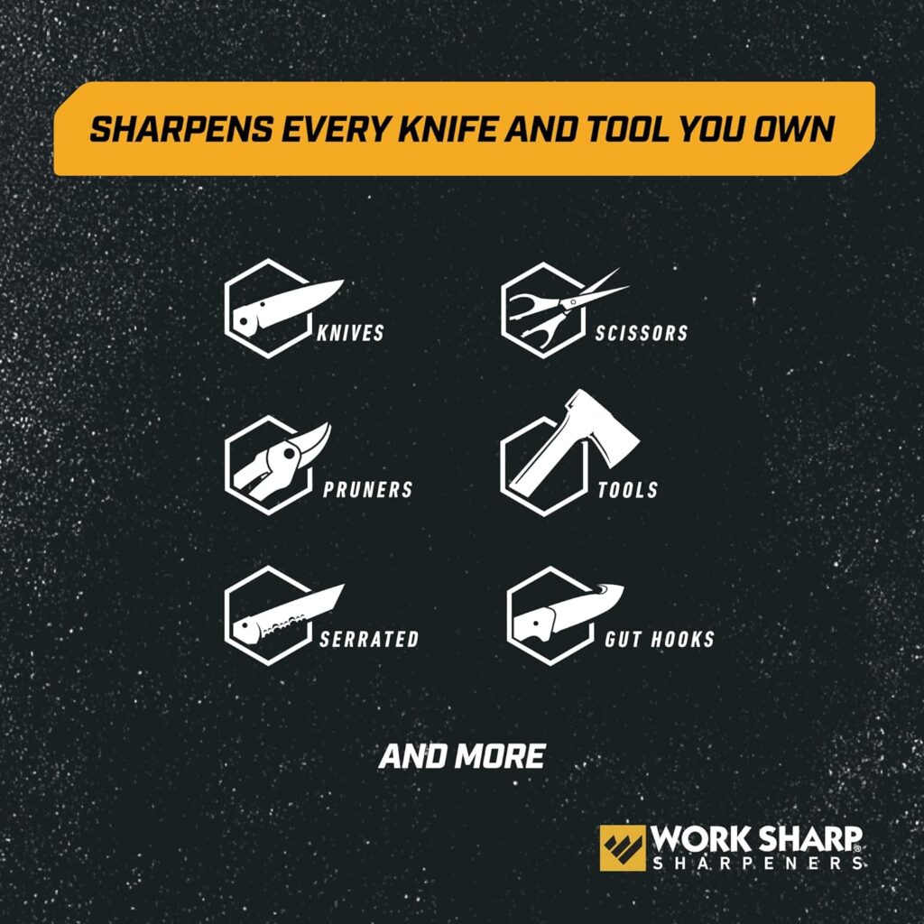 Work Sharp Ken Onion Knife Sharpener Tool - Adjustable Knife Sharpening System