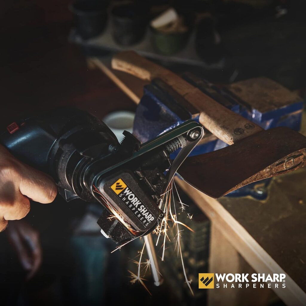 Work Sharp MK2 Professional Electric Knife and Tool Sharpener, Adjustable tool and knife sharpening system