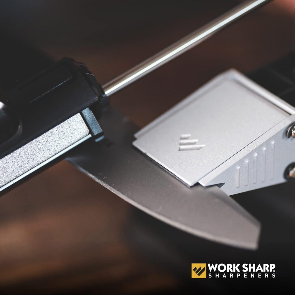 Work Sharp Precision Adjust Elite - Adjustable Knife Sharpening System - For Hunting, Serrated  Kitchen Knives